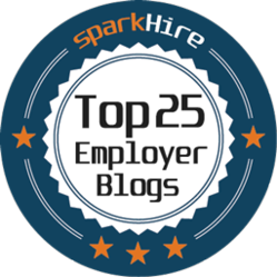 Top 25 Must Read Blogs for Employers Badge